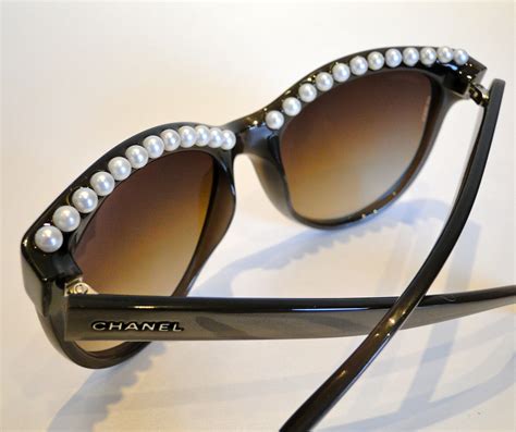 chanel pearls sunglasses